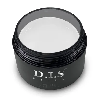 Гель моделюючий D.I.S.Nails Hard Cover MILKY WHITE Молочно-білий, 50 г
